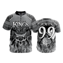 2308 FD Quarter Zip Batting Jacket SS NATIVE-KINGS