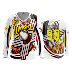 2259 FD Womens V-Neck Longsleeve LUMBRE-WHITE