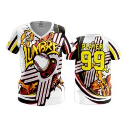 2259 FD Womens V-Neck LUMBRE-WHITE