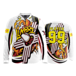 2259 FD Quarter Zip Batting Jacket LS LUMBRE-WHITE