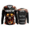 2306 FD Womens V-Neck Longsleeve SQUAD-UP