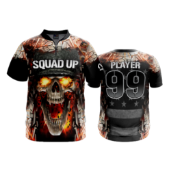 2306 FD Quarter Zip Batting Jacket SS SQUAD-UP