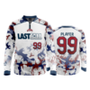 2297 FD Quarter Zip Batting Jacket LS LAST-CALL