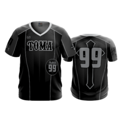 1947 FD Sport V-Neck MENS TEAM-TOMA-BLACK