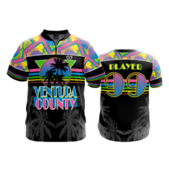 2298 FD Quarter Zip Batting Jacket SS VENTURA-COUNTY