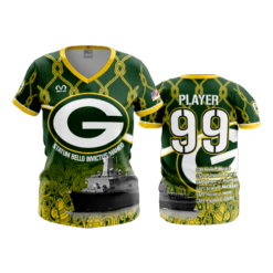 2309 FD Womens V-Neck GREEN-BAY