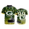 2309 FD Quarter Zip Batting Jacket SS GREEN-BAY