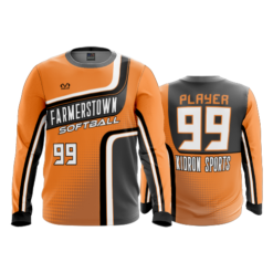 2303 FD Long Sleeve MENS FARMERSTOWN-ORANGE