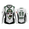 2302 FD Womens V-Neck Longsleeve DTA-WHITES