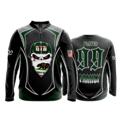 2302 FD Quarter Zip Batting Jacket LS DTA