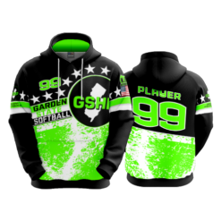 529 FD Hoody GARDEN-STATE-SOFTBALL-FLO INK + $5