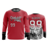 1193 FD Long Sleeve MENS SANDLOT-LEGENDS-RED