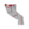 1193 CL GRAY CUSTOM BRAID MENS PANT SANDLOT-LEGENDS-RED