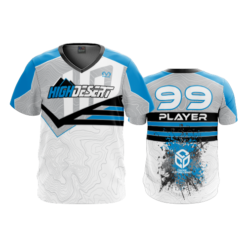 2293 FD Sport V-Neck MENS HIGH-DESERT-SOFTBALL-WHITE