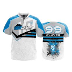 2293 FD Quarter Zip Batting Jacket SS HIGH-DESERT-SOFTBALL-WHITE