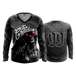 2314 FD Womens V-Neck Longsleeve LOS-CRUDOS