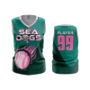 993 FD Womens V-Neck Sleeveless SEA-DOGS-TEAL
