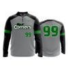2311 FD Quarter Zip Batting Jacket LS FOUR-CORNERS-CHARCOAL
