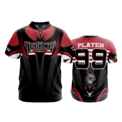 1573 FD Quarter Zip Batting Jacket SS NIGHTHAWKS