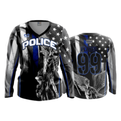 2316 FD Womens V-Neck Longsleeve POLICE