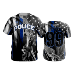 2316 FD ProTek Mens Full Button Down POLICE