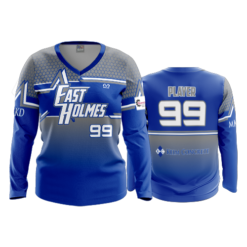 2303 FD Womens V-Neck Longsleeve EAST-HOLMES-AWAY