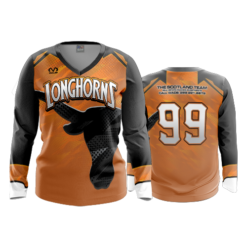 2331 FD Womens V-Neck Longsleeve LONGHORNS