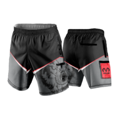 2327 LIGHTWEIGHT MICROFIBER 160gsm SHORT WOLVES-GREY
