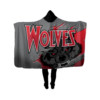 2327 FD FAN WRAP WOLVES-GREY