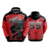 2327 FD Hoody WOLVES-RED