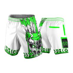 2328 LIGHTWEIGHT MICROFIBER 160gsm SHORT TEAM-SAVAGE-FLO INK + $5
