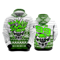 2328 FD Hoody TEAM-SAVAGE-FLO INK + $5