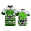 2328 FD Quarter Zip Batting Jacket SS TEAM-SAVAGE-FLO INK + $5