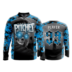 2329 FD Quarter Zip Batting Jacket LS SONS-OF-PITCHES