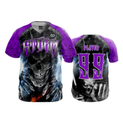 1457 FD ProTek Mens Full Button Down QUIET-STORM-ADDONS-FLO INK + $5