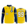2300 FD Quarter Zip Batting Jacket LS CHILLI-COLTS-GOLD