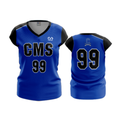 2268 FD Womens V-Neck Capsleeve CAVALIER-VOLLEYBALL