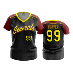 2139 FD Womens V-Neck GENERALS-THROWBACK