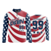 729 FD Quarter Zip Batting Jacket LS MACON-PAIN-USA