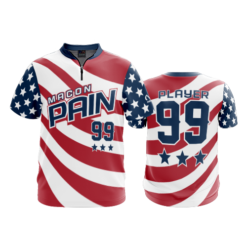 729 FD Quarter Zip Batting Jacket SS MACON-PAIN-USA
