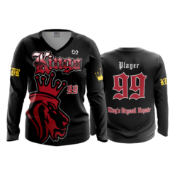 2350 FD Womens V-Neck Longsleeve KINGS