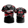 1108 FD Womens V-Neck CENTRAL-OHIO-DYNAMITES-BLACK
