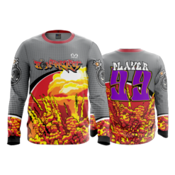 2341 FD Long Sleeve MENS BOMBACLAT-FLO INK + $5