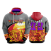 2341 FD Hoody BOMBACLAT-FLO INK + $5