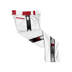 2336 CL WHITE CUSTOM BRAID MENS PANT SPRINKLE-FITTERS