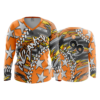 804 FD Womens V-Neck Longsleeve EAST-TN-INSANITY