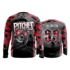 2329 FD Long Sleeve MENS SONS-OF-PITCHES-RED