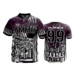2180 FD Quarter Zip Batting Jacket SS AMMO