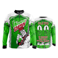 2309 FD Quarter Zip Batting Jacket LS WHISKEY-DEW