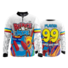 2338 FD Quarter Zip Batting Jacket LS BOUNCE-N-MORE
